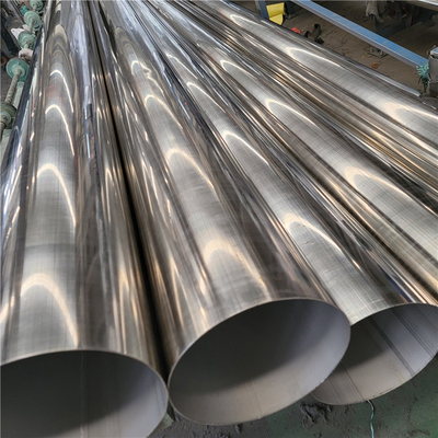 ASTM 304Lのステンレス鋼は衛生配管管40mmの厚さを溶接した
