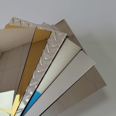 品質  BA HL 304 Stainless Steel Plate 1000mm-6000mm Length ±0.02mm Tolerance 工場