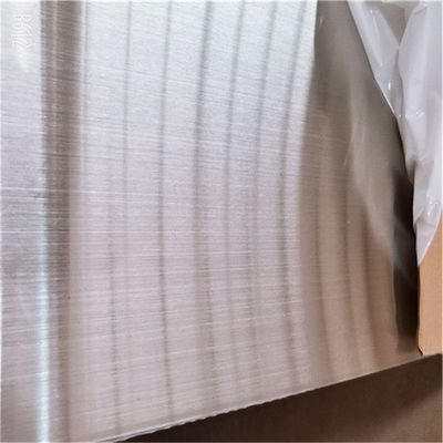 品質  NO.4 304 2mm Brushed Stainless Steel Sheet 20 Gauge 0.036 12 X 5 工場