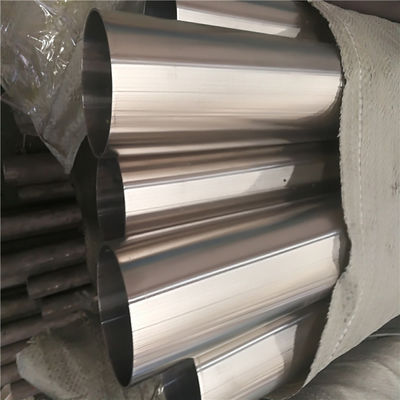 円形のステンレス鋼の溶接された管は200mm 40継ぎ目が無い冷間圧延されたNo.4終わり22mmを予定する